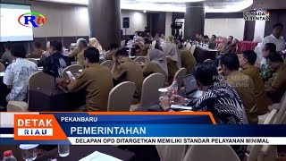 DELAPAN OPD DITARGETKAN MEMILIKI STANDAR PELAYANAN MINIMAL [upl. by Hsan]