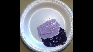 Making Your Own Color  Purple  Violet Lavender Color Mixing  Quick Painting Ideas [upl. by Crenshaw]