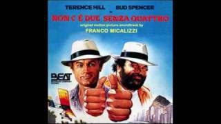 Bud SpencerTerence Hill  Non cè due senza quattro  Whats goinon in BrazilJazz band [upl. by Llesig]