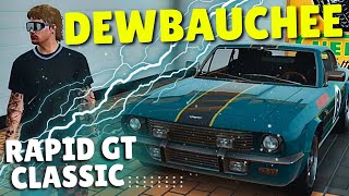 Dewbauchee Rapid GT Classic Customization Ford or Aston Martin  GTA Online [upl. by Samohtnhoj]