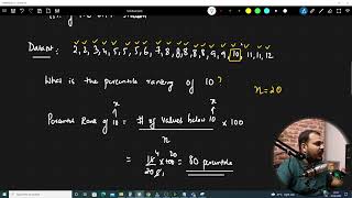 Tutorial 6Percentiles And Quartiles In Hindi [upl. by Romito642]