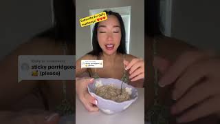 How do you like your porridge mukbang [upl. by Sikata]