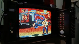 Garou Densetsu Special Mega CD Monitor Ikegami 14 R20 [upl. by Wahkuna]