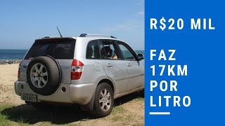 Chery Tiggo SUV que faz 17kml [upl. by Petersen369]