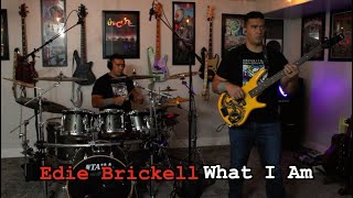 Edie Brickell  What I Am drum and bass cover [upl. by Redfield]