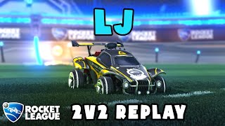 Lj Ranked 2v2 POV 446  Lj amp Taroco VS Lofi amp Mech  Rocket League Replays [upl. by Kavanagh]