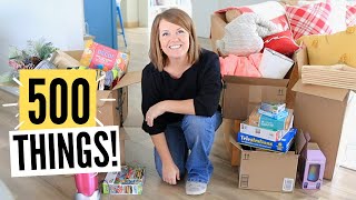 500 Things to Declutter for More Peace LESS Stress [upl. by Nerissa469]