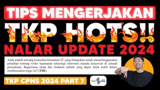 SOAL CPNS 2024  TIPS MENGERJAKAN TKP PENALARAN [upl. by Seagrave]