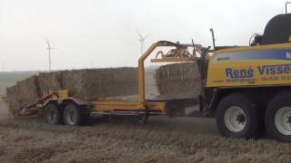 Meijer Holland  Bale Collector 4 or 5 big bales [upl. by Chrisman]