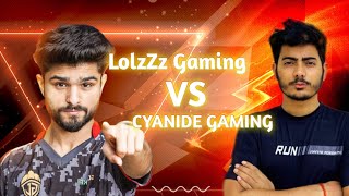 LolzZz Gaming Vs Cyanide Gaming Fight Conqueror Lobby 🥵 [upl. by Norman656]