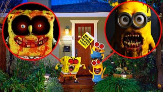 IF YOU SEE SPONGEBOB AND THE MINIONS OUTSIDE YOUR HOUSE AT 3AM RUN [upl. by Firmin]