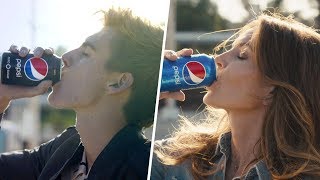 Pepsi Superbowl 2018 Commercial Cindy crawford Presley Gerber Britney Spears [upl. by Kass]