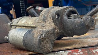 Restoring and Maintaining the Engine Starter  DIY [upl. by Durkee]