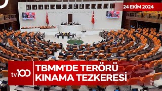 SON DAKİKA TBMMde TUSAŞ Tezkeresi Kabul Edildi  tv100 Ana Haber [upl. by Mokas435]