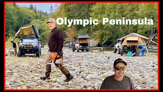 Overland River Camping Adventure in the Olympic Mountains [upl. by Lagas]