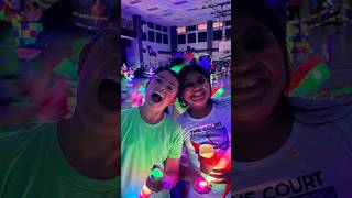 GLOW run 🏃🏻‍♀️ thirdgrade glowrun kidvlogger kidsvideos youtubekids aspen schoollife [upl. by Nirot]