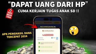 Aplikasi Penghasil Uang 2024  Apk Penghasil Saldo Dana Tercepat  Cara Dapat Uang dari internet [upl. by Parthenia]