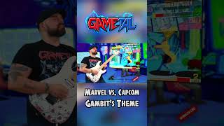 Theme of Gambit Marvel vs Capcom  GaMetal Short Ver marvelvscapcom capcom gambit xmen vgm [upl. by Albie939]