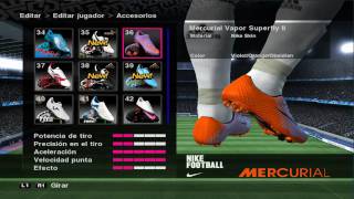 PES 2010 NIKE MERCURIAL VAPOR SUPERFLY ELITE [upl. by Beesley]