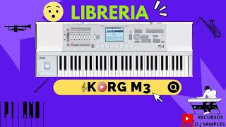 Los Mejores y Exlentes Sonidos Del Sitentizador Korg M3 Para Bismark Music Studio Y Kontakt [upl. by Deragon]