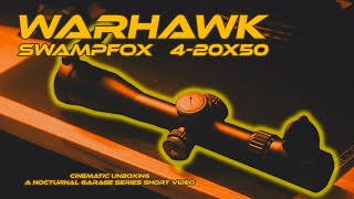 Warhawk scope unboxing  Swampfox 420x50 [upl. by Adriane]