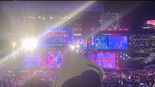 Dominik Mysterio Entrance LIVE At WWE Wrestlemania 40 [upl. by Thomasa]