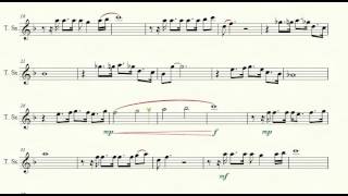 Les Misérables I Dreamed A Dream Tenor Sax Arrangement [upl. by Herrod]