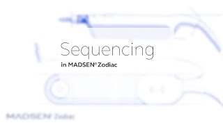 MADSEN Zodiac User Support Video  Sequencing [upl. by Post12]