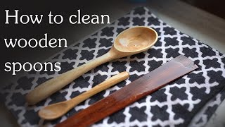 The Best Way to Clean Wood Spoons [upl. by Beutler]