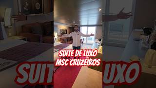 Suite de luxo na MSC Cruzeiros e no Yach Clud do MSC Grandiosa [upl. by Derdle552]