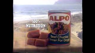 1987 Alpo Beef Chunks Dinner quotFather Son and Grandfatherquot TV Commercial [upl. by Yotal595]