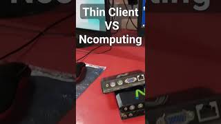 Thin Client VS Ncomputing computer thinclient ncomputing shorts [upl. by Derfnam520]