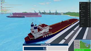 driving new tanker ship in shipping lanes [upl. by Asp]