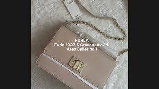 FURLA 1927 S Crossbody 24 Ares Ballerina I Unboxing FurlaBag grainedleather bagunboxing [upl. by Eniamat]