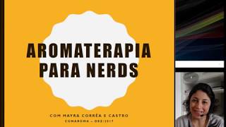 Aromaterapia para Nerds  convite pra palestra [upl. by Callan]