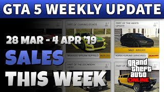 GTA 5 Weekly Discount  GTA ONLINE SALES THIS WEEK 50 Off Buzzard Helicopter [upl. by Gaidano]