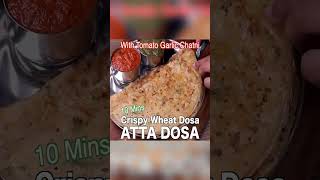 wheat Dosa recipe ready with ni 10 minutes [upl. by Koehler]