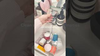 🧼It’s recycling day recycle empties cleaning selfcare asmr satisfying aesthetic fyp [upl. by Margareta]