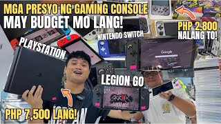 LEGIT at MURANG GAMING CONSOLES  PS4  Nintendo Switch  Anbernic  PS Vita  ROG Ally  PSP [upl. by Osner]