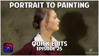 Transforming Portraits Into Paintings With On1 Photo Raw 20243 [upl. by Auginahs]