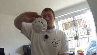 Installing a Texecom Smoke Detector [upl. by Sualakcin]