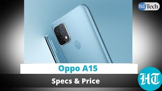 Oppo A15 Specs amp Price [upl. by Oriane]