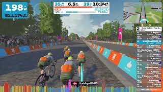 Stage 4  Ride  Tour de Zwift 2024 C on Lutece Express in Paris [upl. by Ditmore]