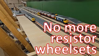 Im now tracking full block occupancy of long trains without needing resistor wheelsets [upl. by Atinahc]