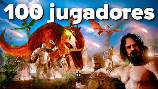 100 Jugadores Simulan la Civilización en Ark Ascended [upl. by Ahsahs]