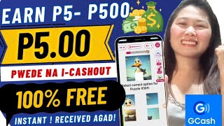 EASY 1 5 PESOS PWEDE NA IPAYOUT DIRECT SA GCASH COMPLETE THE PUZZLE TO EARN  LEGIT GAME 2024 [upl. by Marci919]