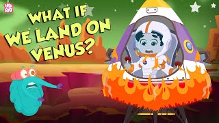 What If We Land On Venus  Space Video  The Dr Binocs Show  Peekaboo Kidz [upl. by Wallraff]