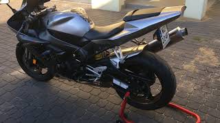 Yamaha R1 RN09 2003 r Yoshimura RS3 Exhaust [upl. by Ez]