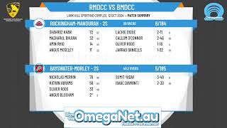 RockinghamMandurah  2s v BayswaterMorley  2s [upl. by Elockin261]