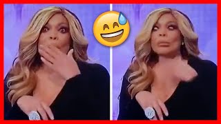 Wendy Williams Appears to Burp and Fart At the Same Time Live on Her Show [upl. by Nylasoj]